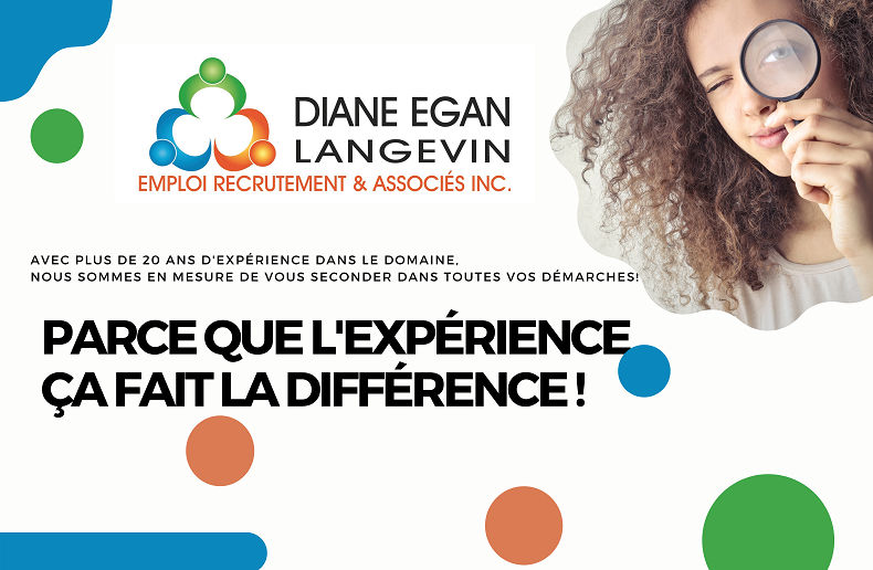 Diane Egan Langevin Emploi Recrutement et Associés Inc